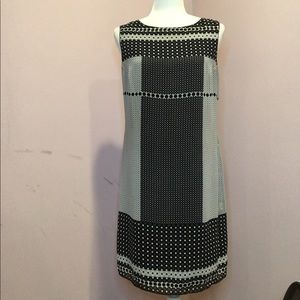 Max Studio Graphic Shift Dress